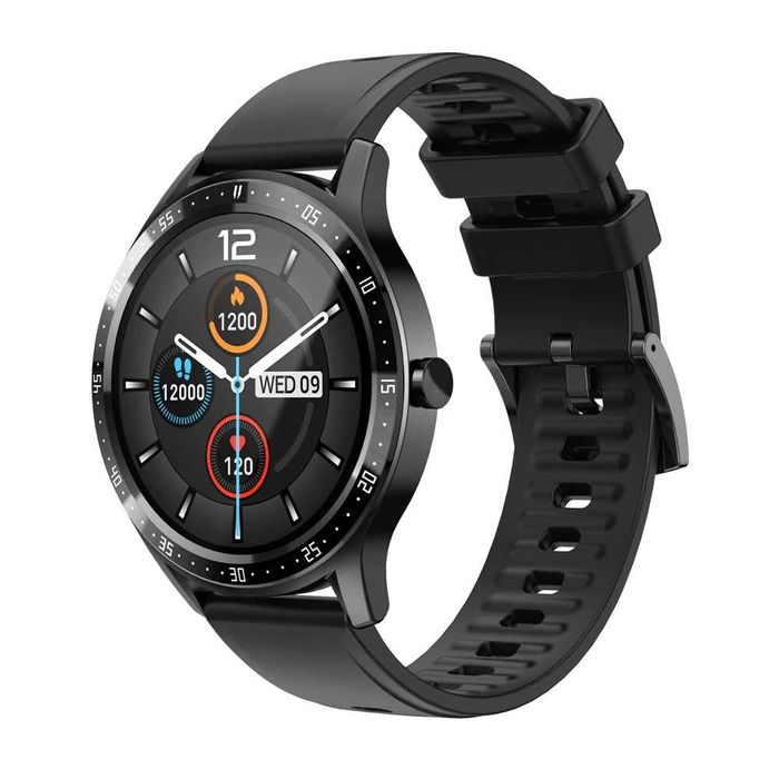 SmartWatch S32 tętno, ciśnienie, O2, kroki, powiadomienia.