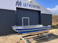 Łódka aluminiowa 3m EX300 robocza, wędkarska, płaskodenna