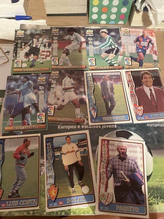 cartas da liga espanhola da época de 96/97