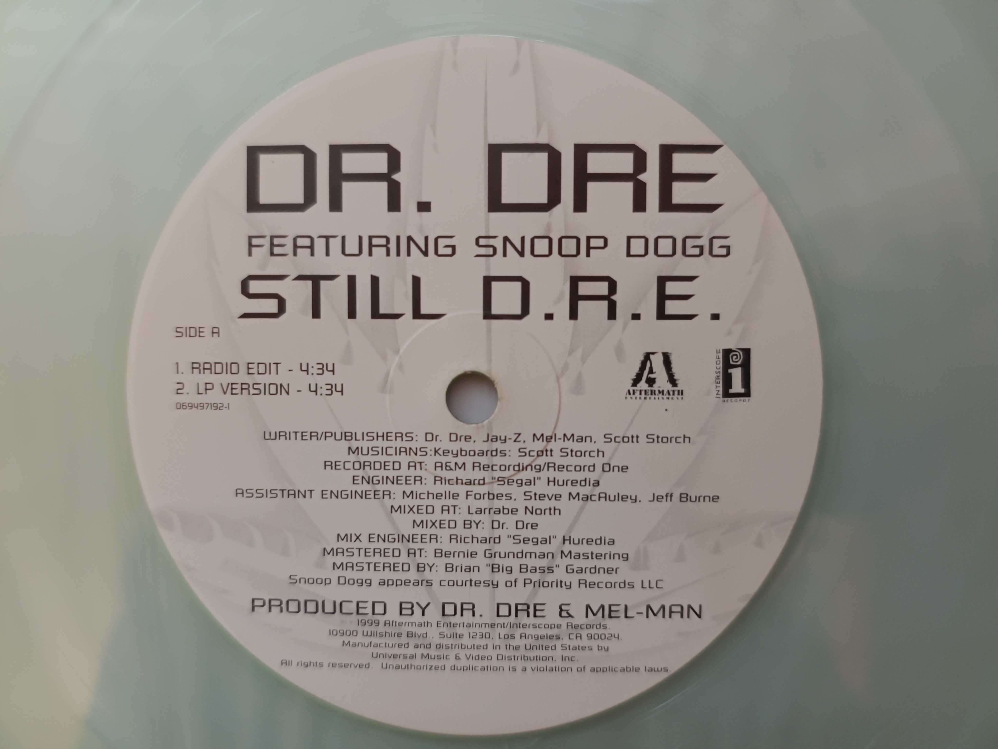 Dr Dre - Still D.R.E [1999r Us,Green Clear]