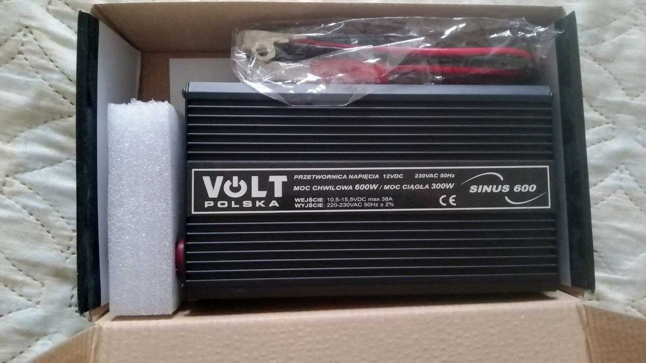 Преобразователь SINUS 600 (Volt Polska) + MERLION GP12550M6 12V 55Ah