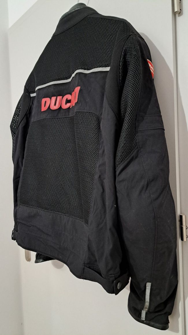 Ducati by dainese 60 letnia kurtka motocyklowa tekstylna mesh