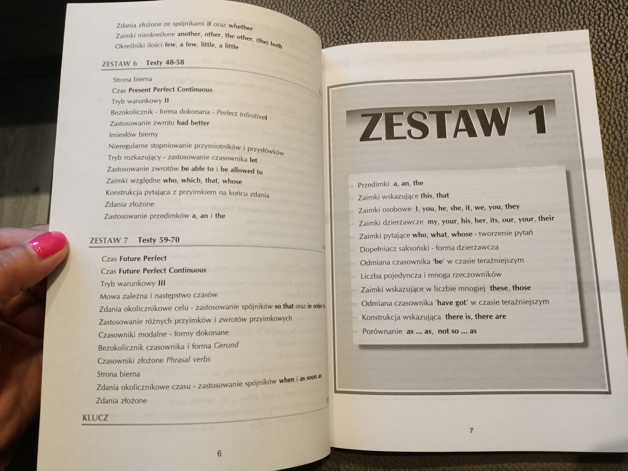 Gramatyka i słownictwo angielskie  w ćwiczeniach