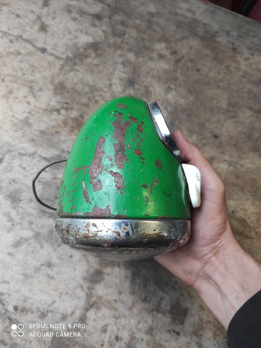 Lampa przód Simson sr2 sprawny licznik stacyjka klosz ramka 14.95