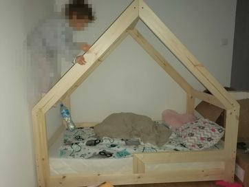 Łóżko dziecięce domek 160x80