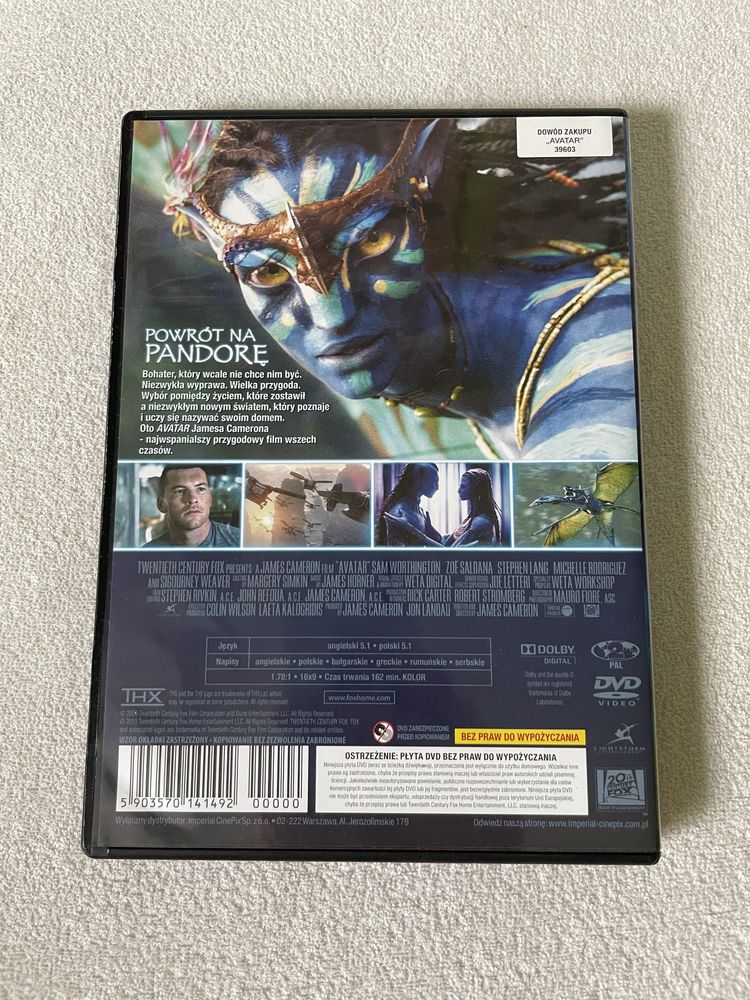 Film Avatar (DVD)