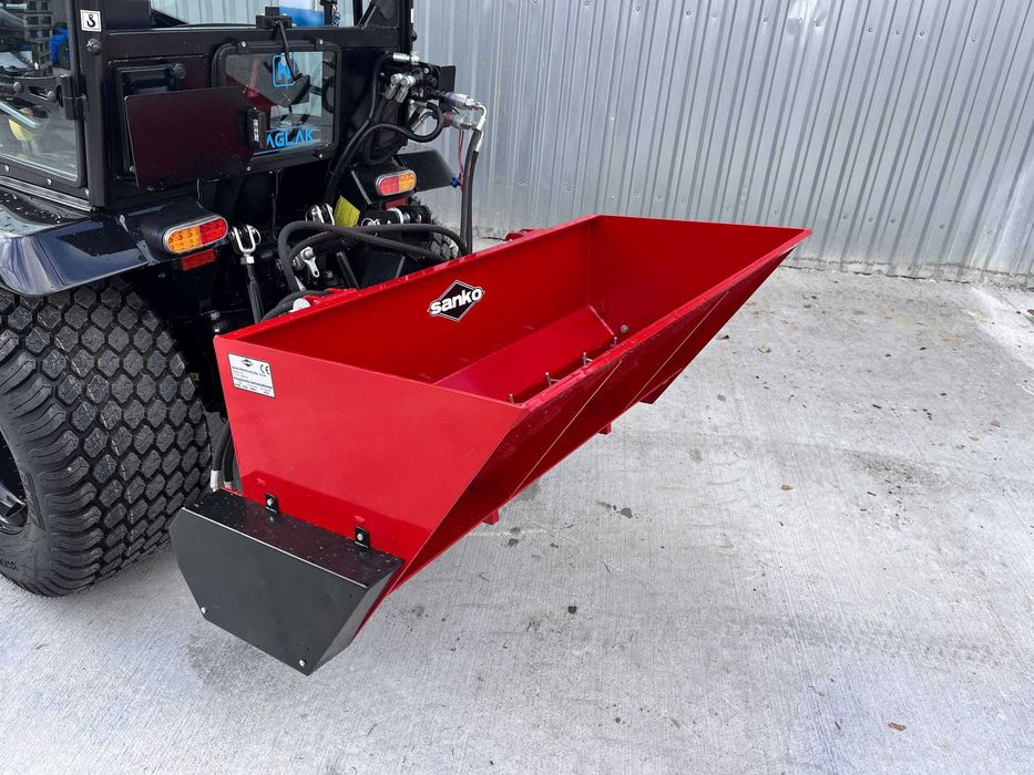 Posypywarka komunalna soli pasku samozaładowcza Nowa 120 cm Do ciągnik