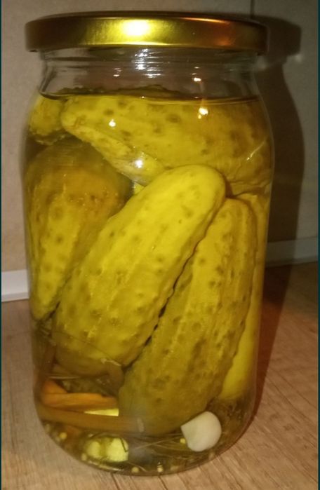 2 x Ogórki Korniszony Domowe 900 ml