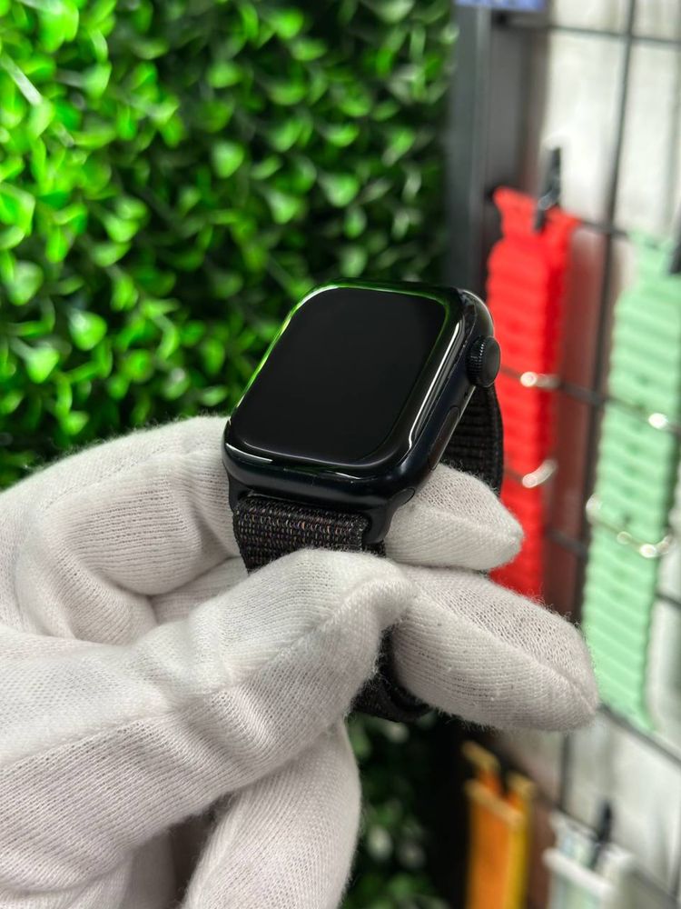 Apple Watch 7 41mm Midnight Nike Магазин, Гарантія, Вибір