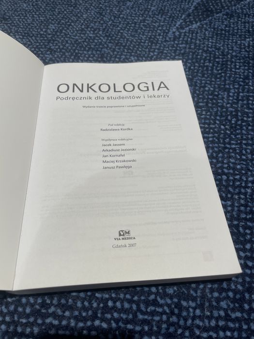 Onkologia - Radzisław Kordek