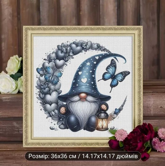 Ręcznie haftowane obrazki