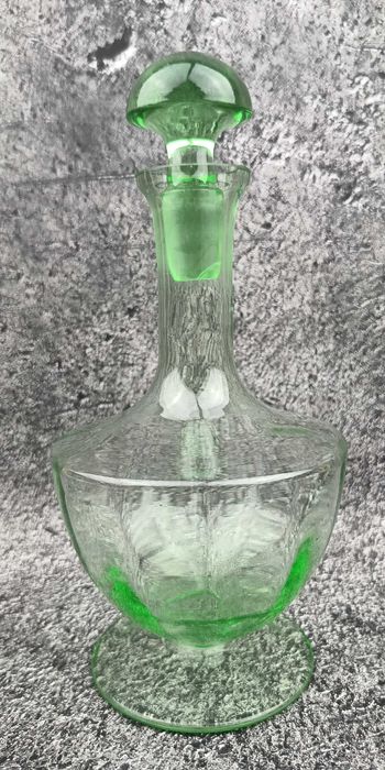 Przedwojenna karafka huta Hortensja lata 30.