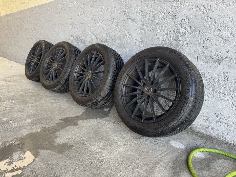 Jantes 17 5x112 com Pneus Continental