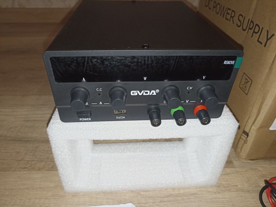 Лабораторний блок живлення GVDA 30V/10A (зарядное устройство 12В/24В)