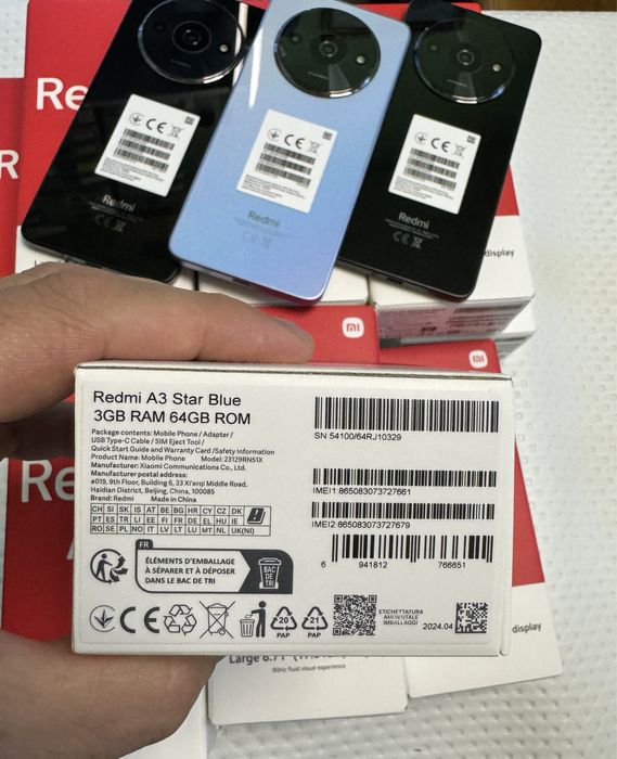 Мобільний телефон новий з гарантією xiaomi A3