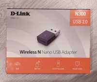 Adaptador D-Link USB Wireless N300 Nano