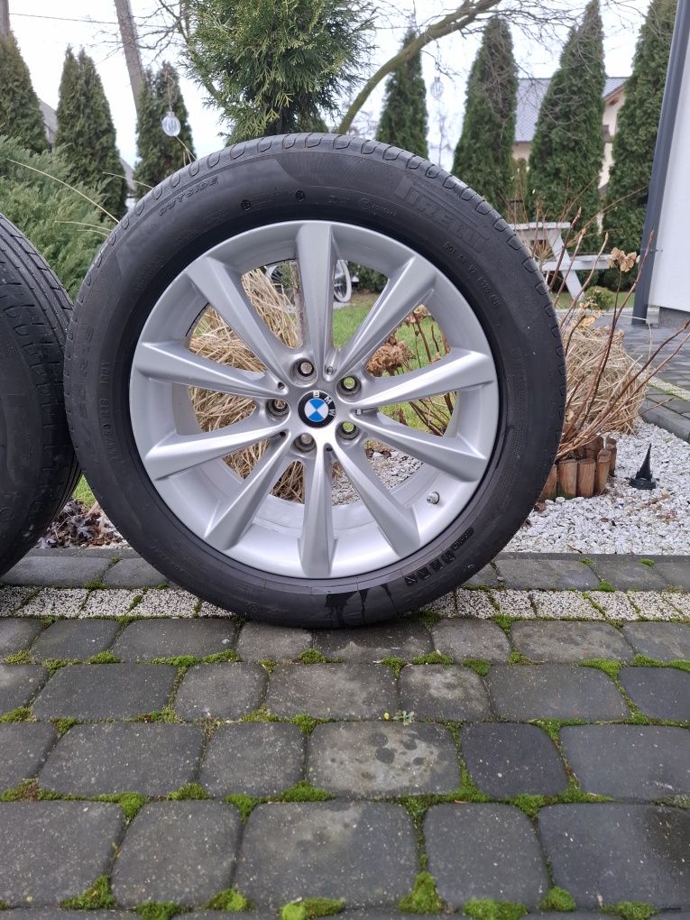 Oryginalne Alufelgi BMW G 30 18cali  z oponami letnimi