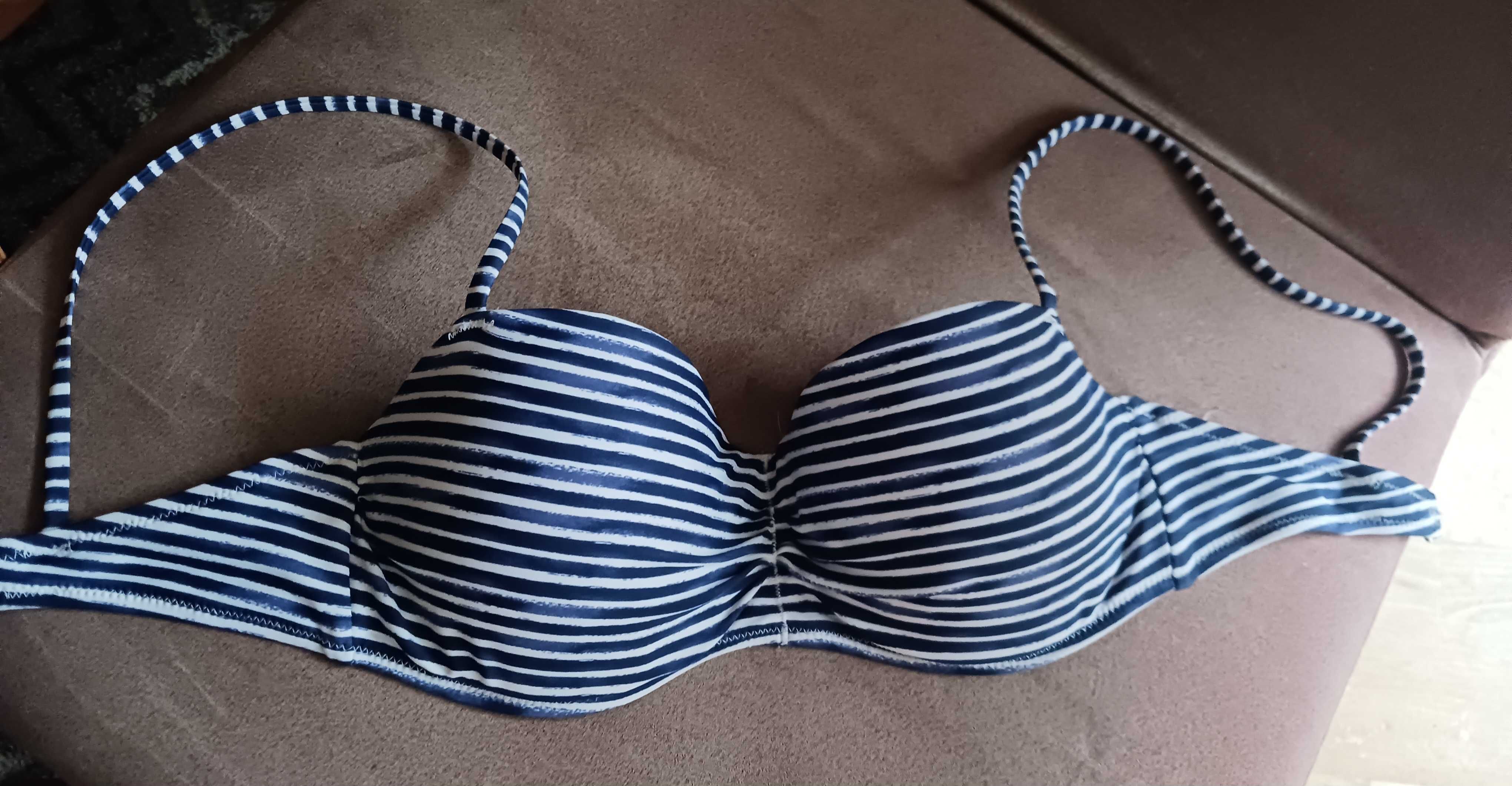 Stanik góra od kostiumu stroju kąpielowego paski 70C