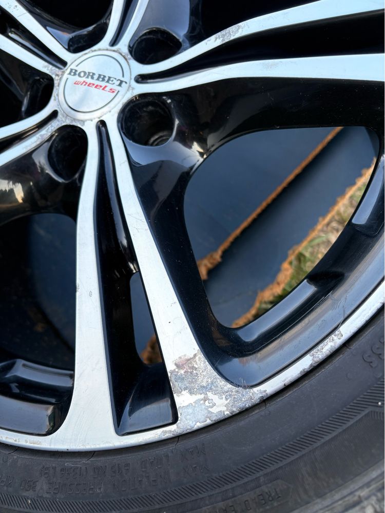 Felgi aluminiowe Borbet 17’ 5x100 ET35 7,5J