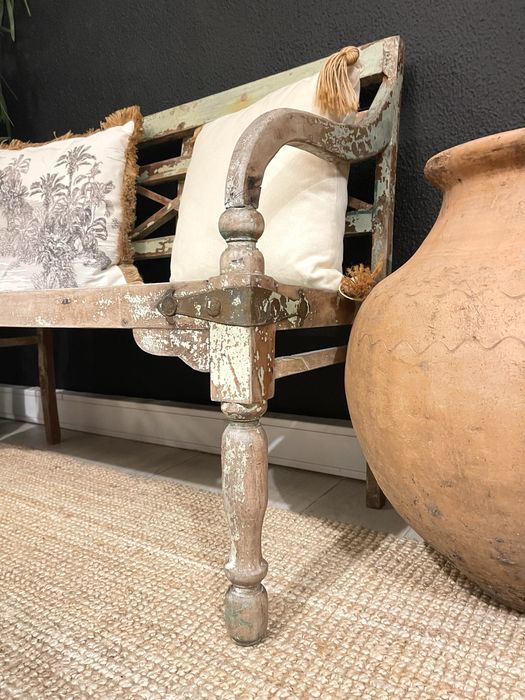 banco, banqueta, canapé, sofá, poltrona, indiano, rústico