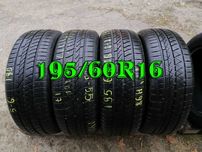 Hankook Kinergy 4S 195/60R16 89H шини бу всесезонка 4 штуки