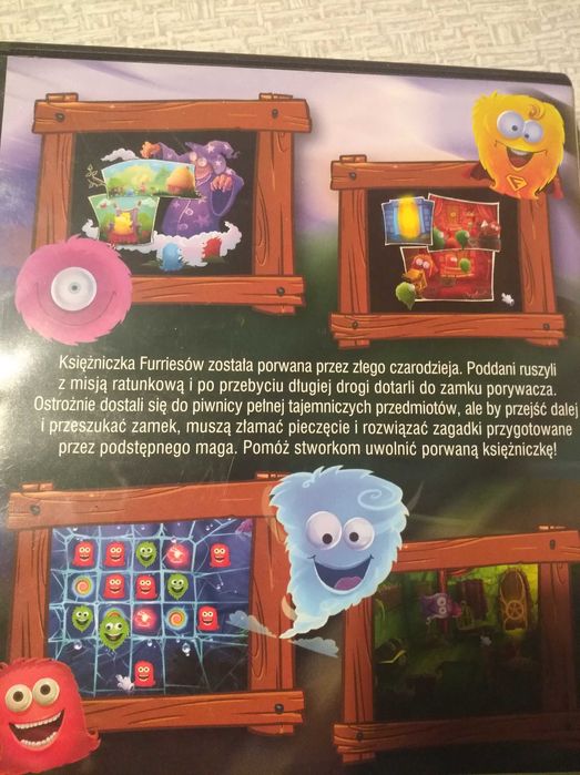 Gra na PC cd-rom dla dzieci o duszkach