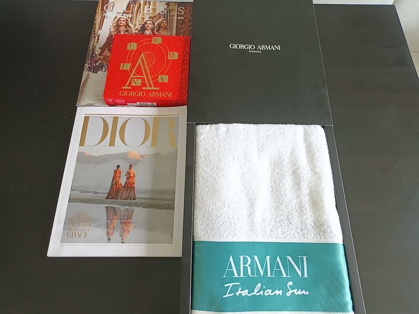 Пляжное полотенце Giorgio Armani Beauty–Italian Sun.0RIGINAL.NEW