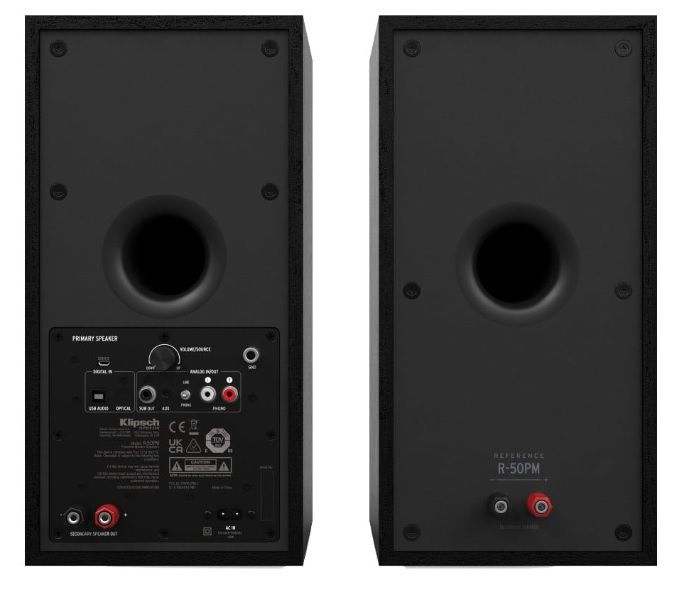 Klipsch R-50PM R50PM EUA kolumny podstawkowe aktywne para