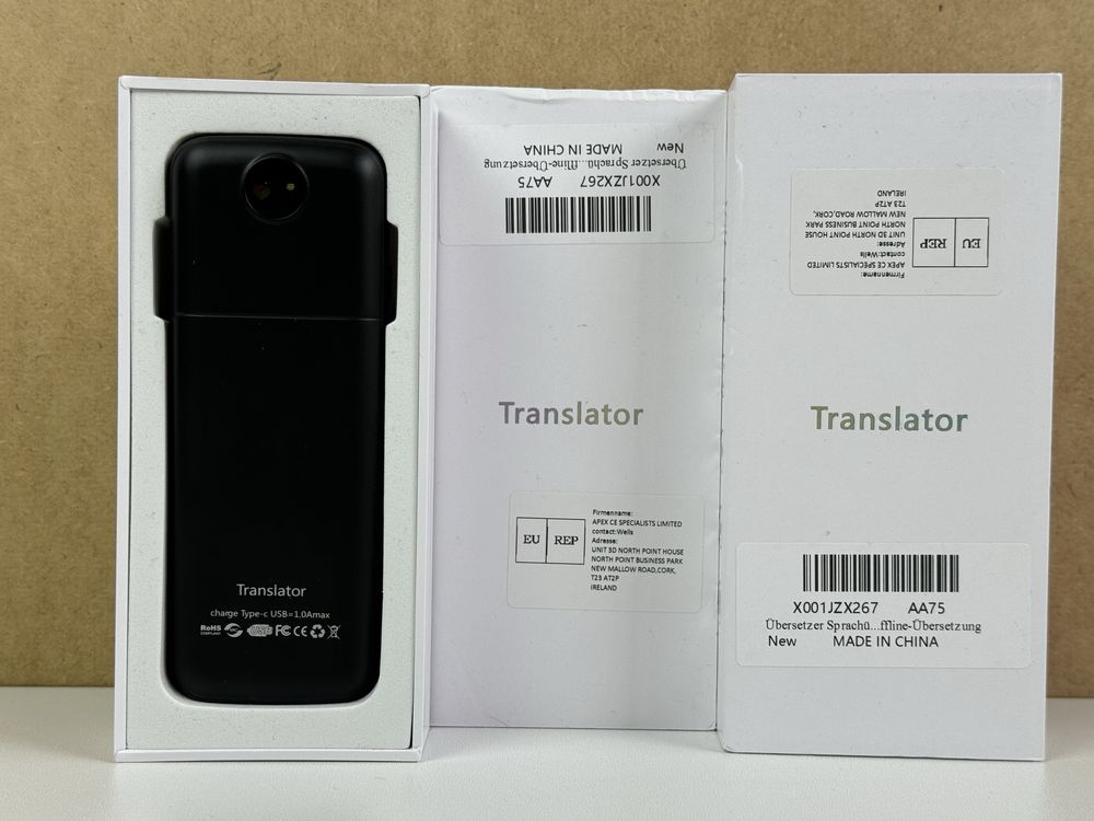 Новий перекладач/мовний перекладач Translator T10 137мов