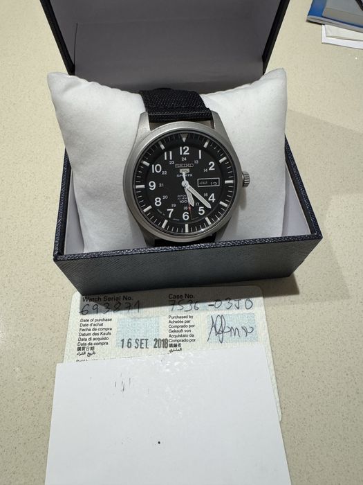 Seiko 5 sport - made in japan