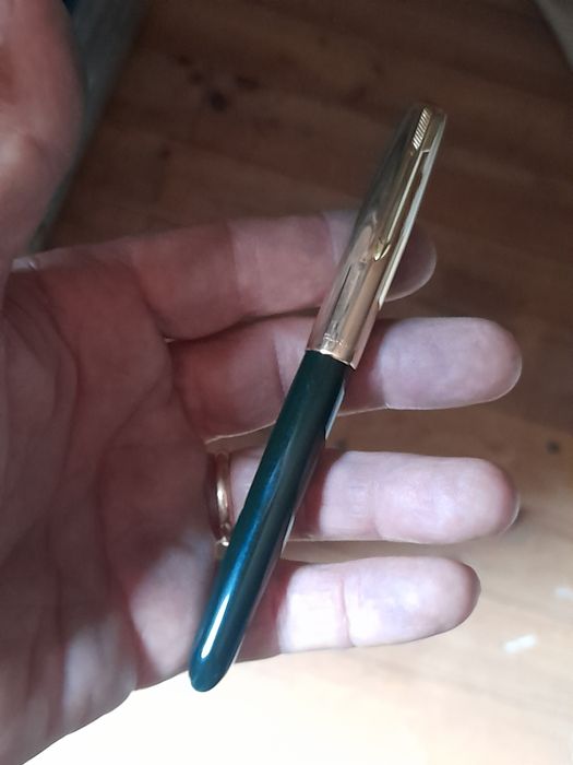 Caneta tinteiro Parker 51 verde