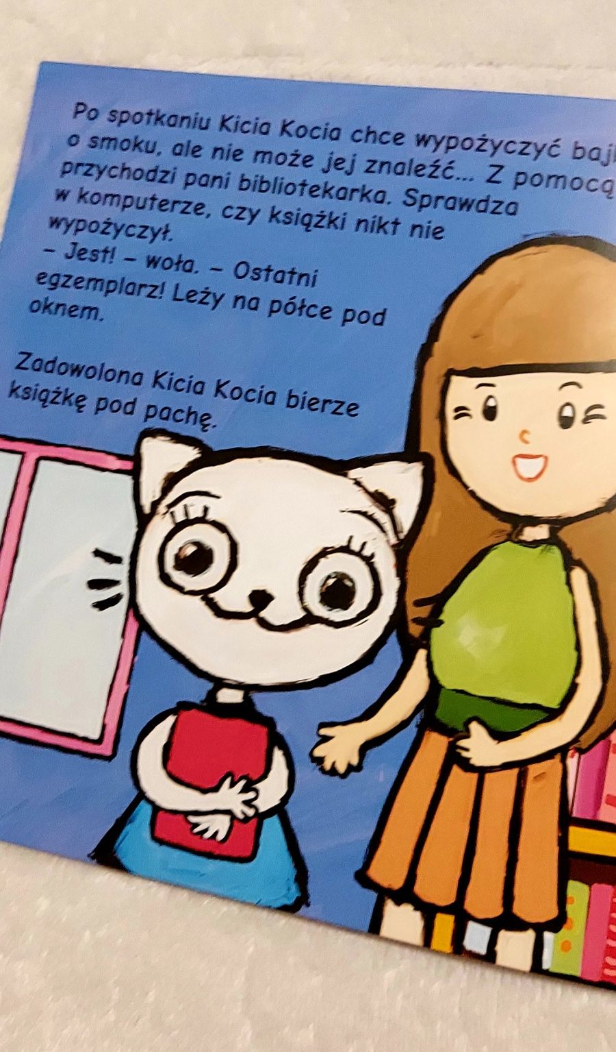 Książeczka Kicia Kocia W Bibliotece Książka dla dzieci #KupMiChceTo