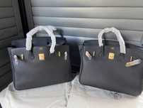 Torebka Hermes Birkin 35 cm czarna skora Togo