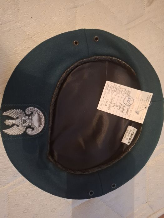 Beret Zielony MON Rozmiar 55.