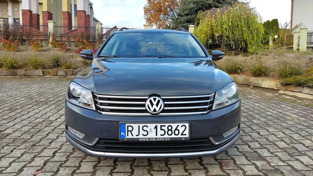 Volkswagen Passat B7 2013r Automatic Łopatki Navi Tempomat Czujniki Parkowania