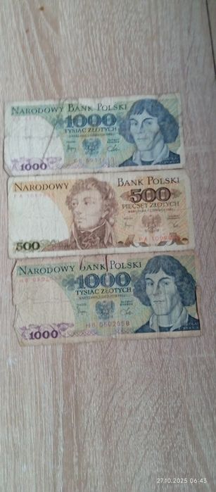 Banknoty PRL-u Polskie