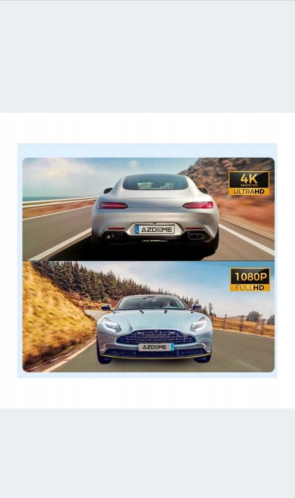 AZDOME GS63H Pro Zestaw 4K Dash Cam z tylną kamerą