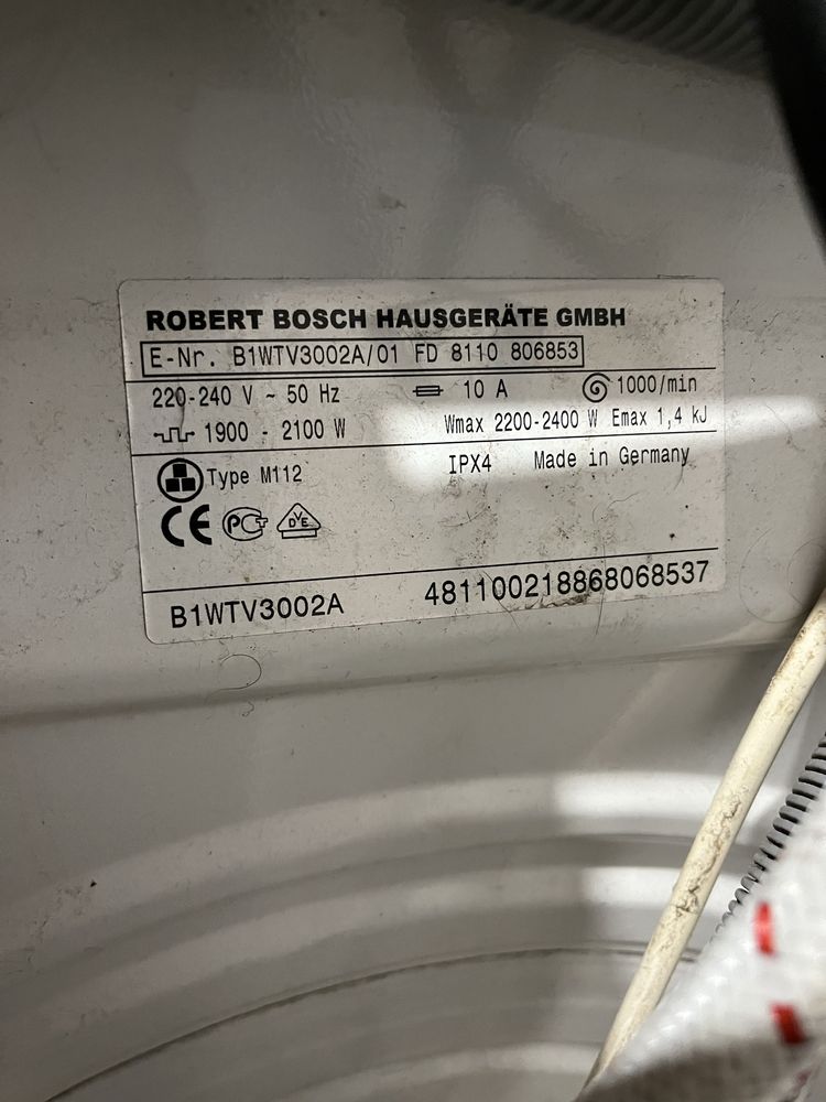 Стиральная машинка bosch maxx 4 made in Germany