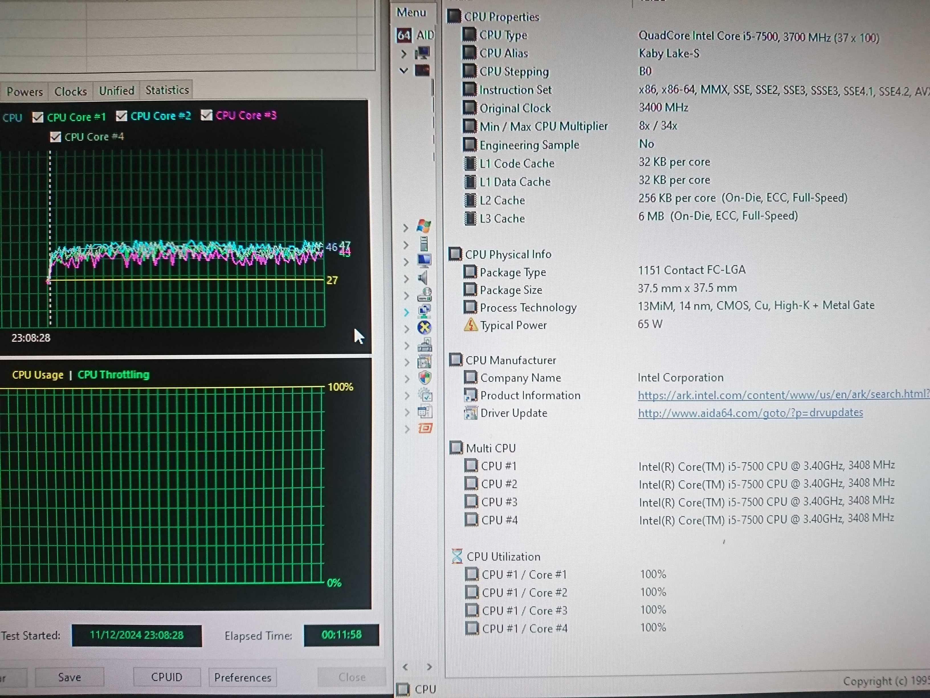 Gigabyte GA-B250M-D3P (DDR4,M.2)+i5-7500(4/4)+Arctic FreezerPro7, 1151