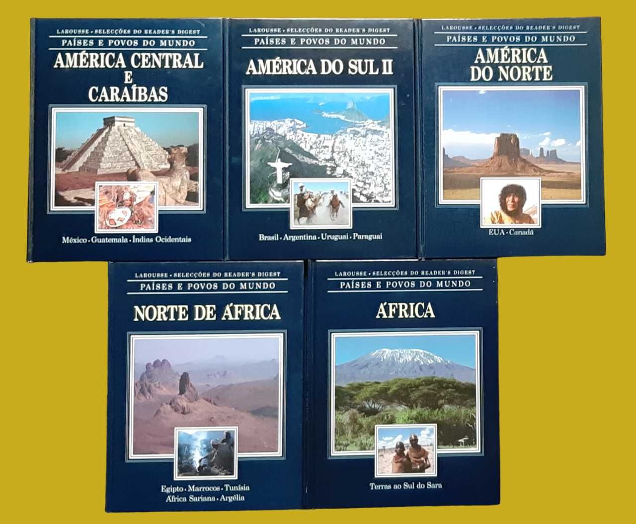 Países e Povos do Mundo em 15 volumes das Seleções do Readers Digest