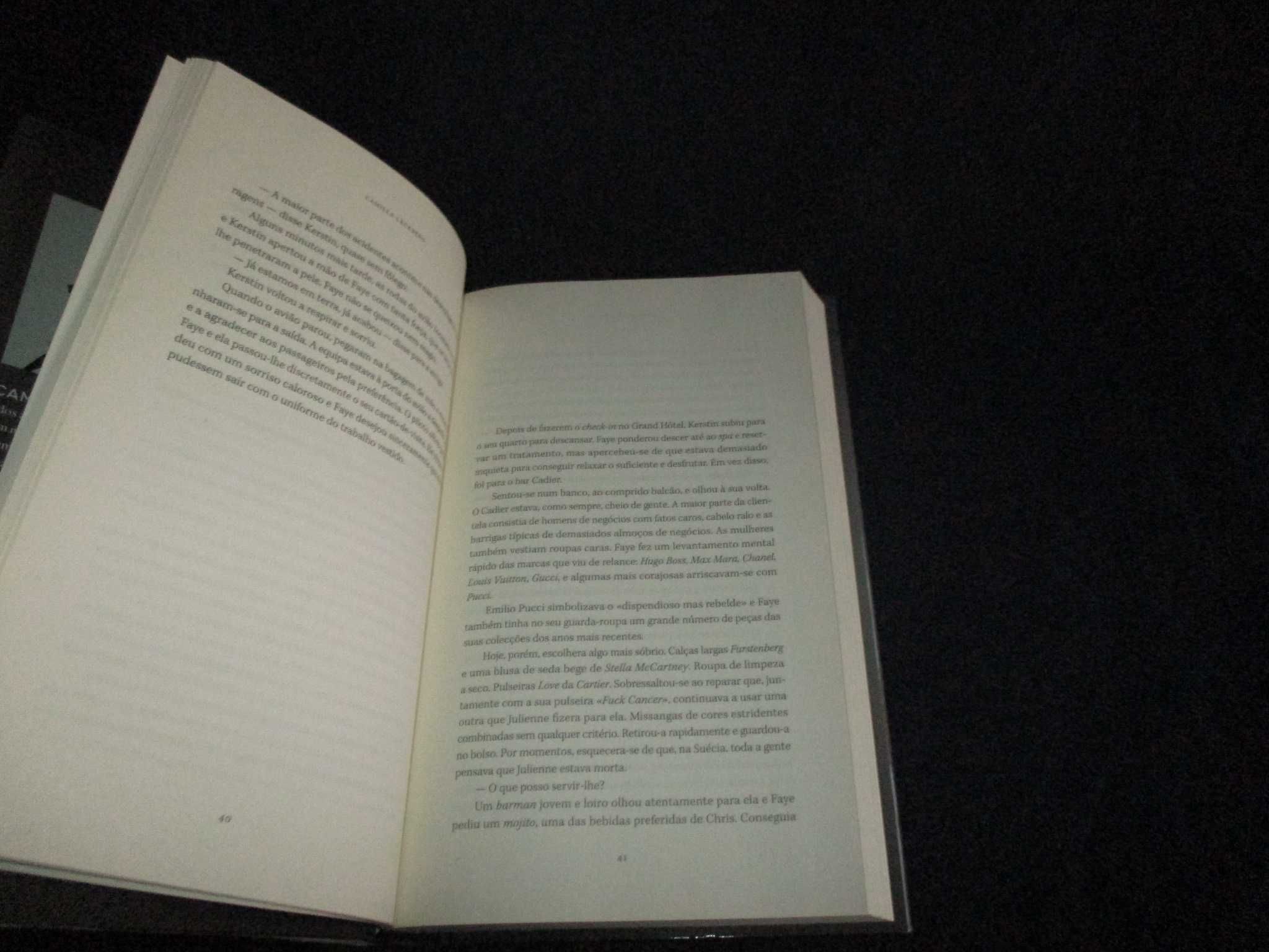 Livro Asas de Prata Camilla Läckberg capa dura