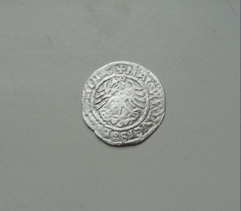 Литовский полугрош 1520 серебро