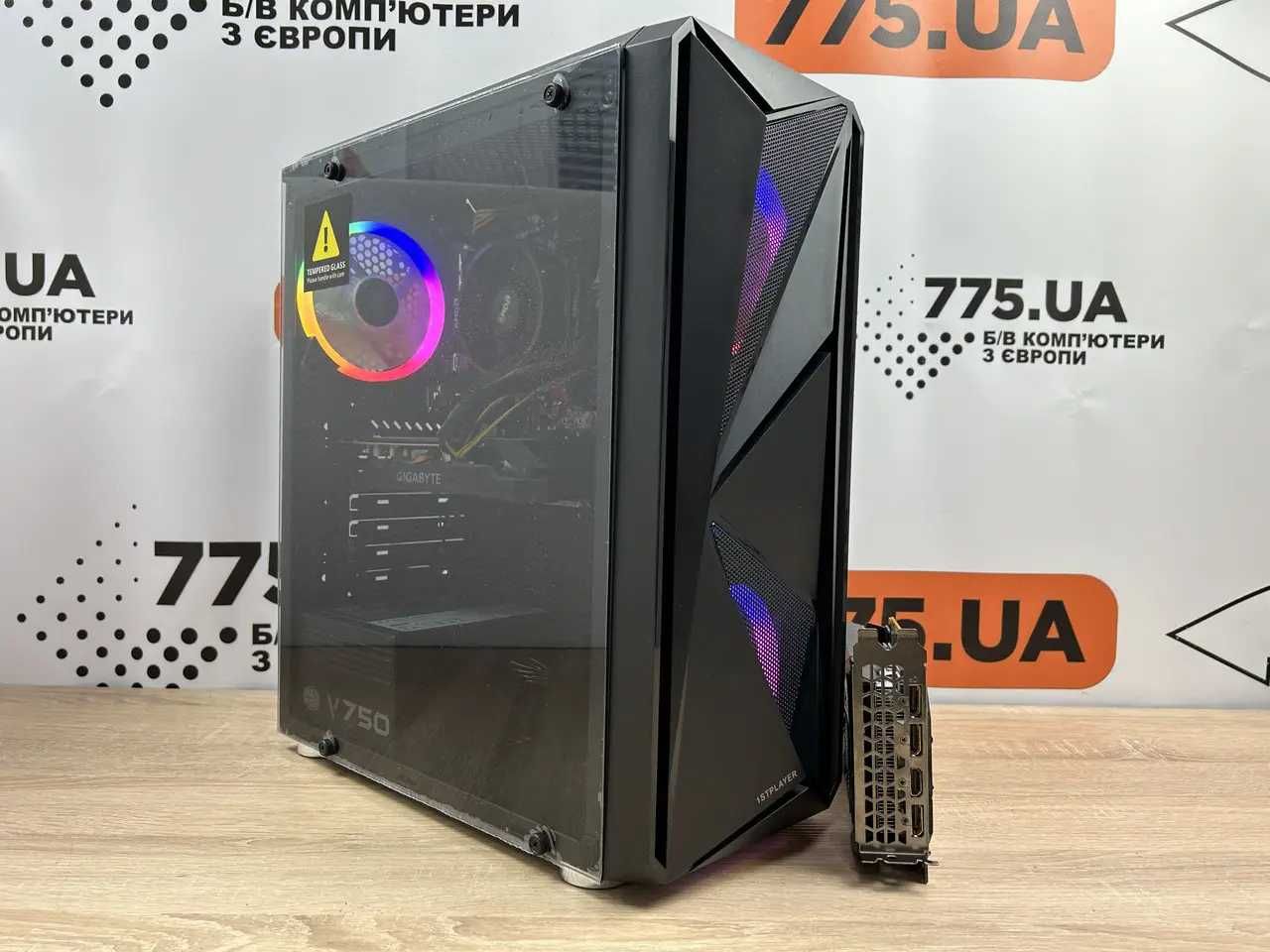 Ігровий пк/i5-9500 (6 ядер)/16/512 SSD/600W/GTX1660 Super 6Gb/Гарантія