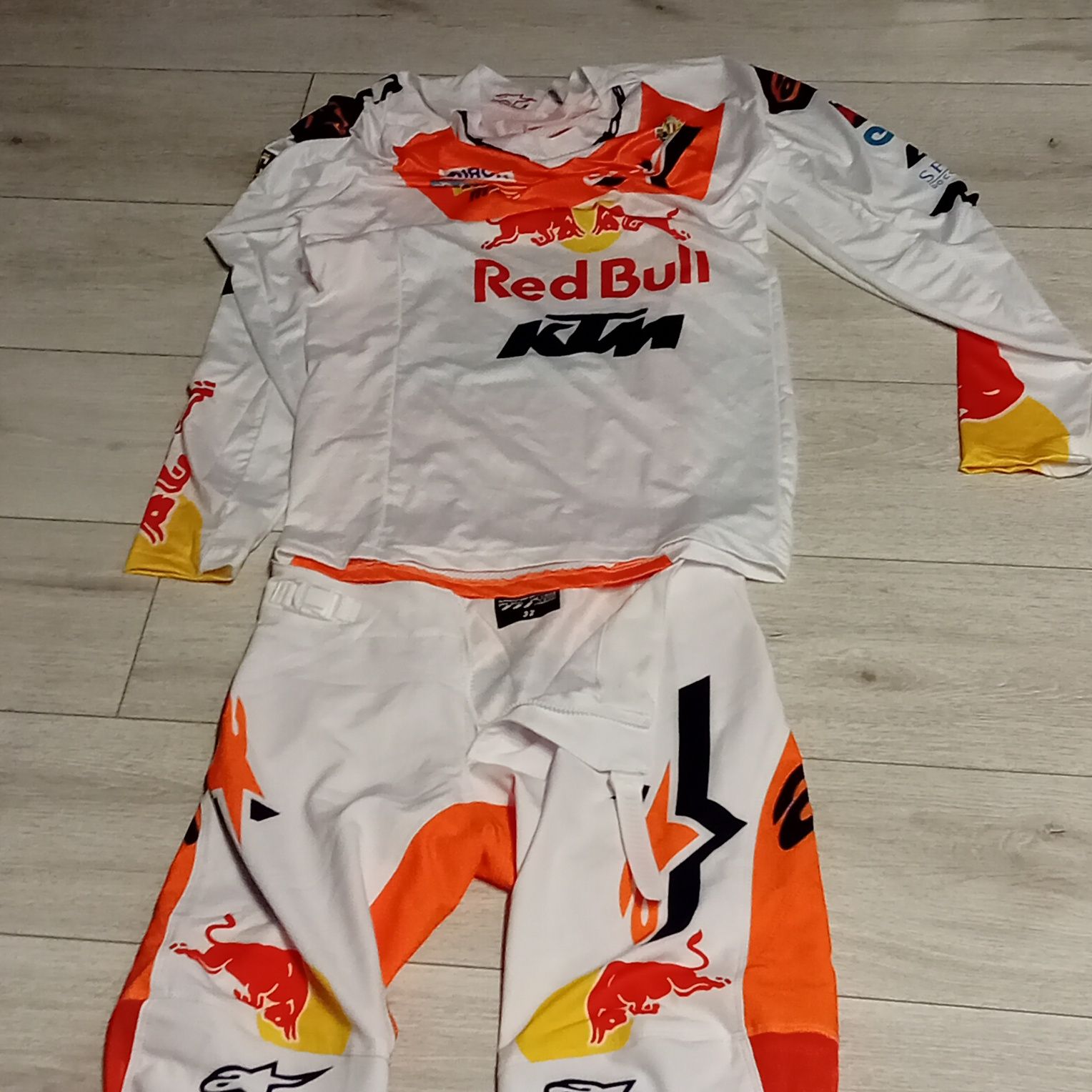 Strój cross mx red bull