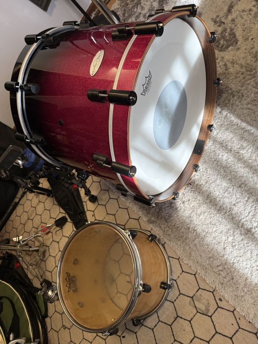 Bateria conjunto 2pc - bombo 20 e timbalão 12