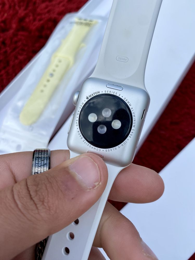 Apple Watch 3 38 Білий / на ПОДАРОК