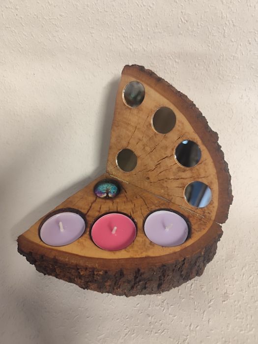 Świecznik BUTTERFLY handmade