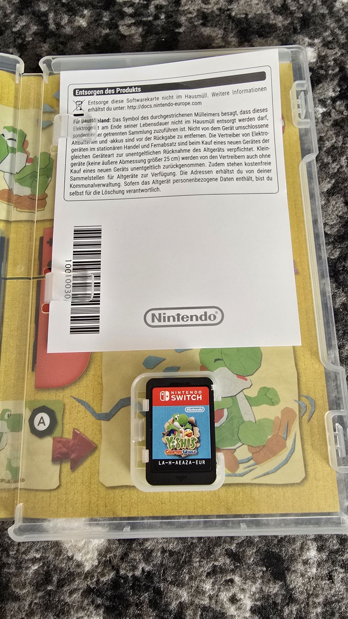 Yoshi's crafted world switch