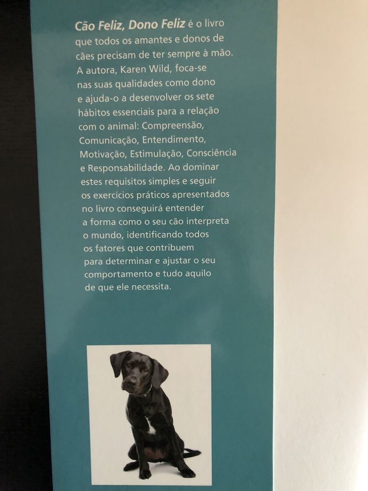 Livro cão feliz dono feliz