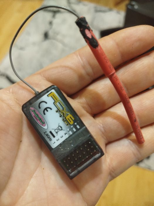 Odbiornik radiowy Jamara RC łódka zanętowa